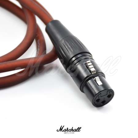 Marchall สายไมโครโฟน สัญญาณเสียง XLR Male To XLR Female Mic Cable 3 PIN ยาว 1.5 เมตร ต่อ มิกเซอร์ Mixer เครื่องขยายเสียง สเตอริโอ  Amplifier Professional Audio Studio DJ VJ Public Address PA