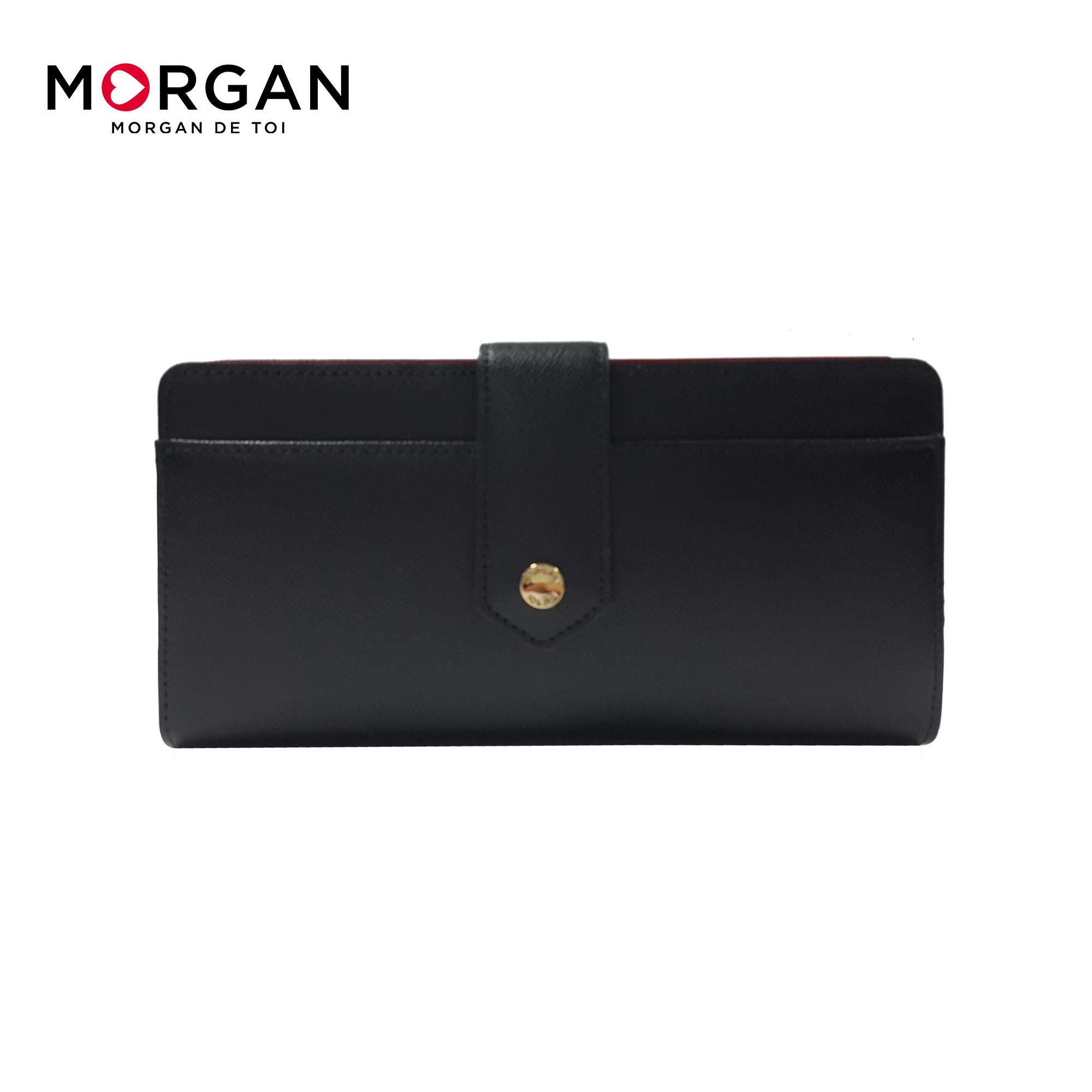 Morgan bags กระเป๋าสตางค์ หนังแท้ รุ่น TACO 03