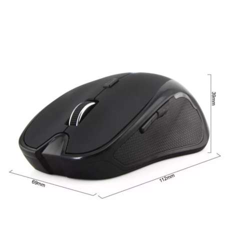 Bluetooth mouse 3.0 1600DPI เมาส์บลูทูธ ไร้สาย สำหรับ คอมพิวเตอร์ และโน๊ตบุ้ค （สีดำ）