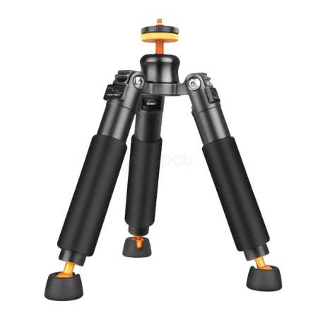 QZSD Q178  By Mastersat  ขาตั้ง และ ฐาน monopod Desktop Mini Tripod Load 3KG Universal 3 Legs Monopod Base Stand Unipod Support for Canon 60D 60D 5D Nikon D90 Sony A58 A7RII DSLR Cameras Video Micro Shooting
