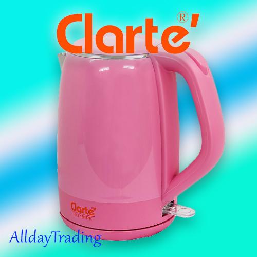 ดูภาพ Clarte' กาต้มน้ำไฟฟ้า 1.7 ลิตร <br/>เพิ่มเติม Clarte' กาต้มน้ำไฟฟ้า 1.7 ลิตร