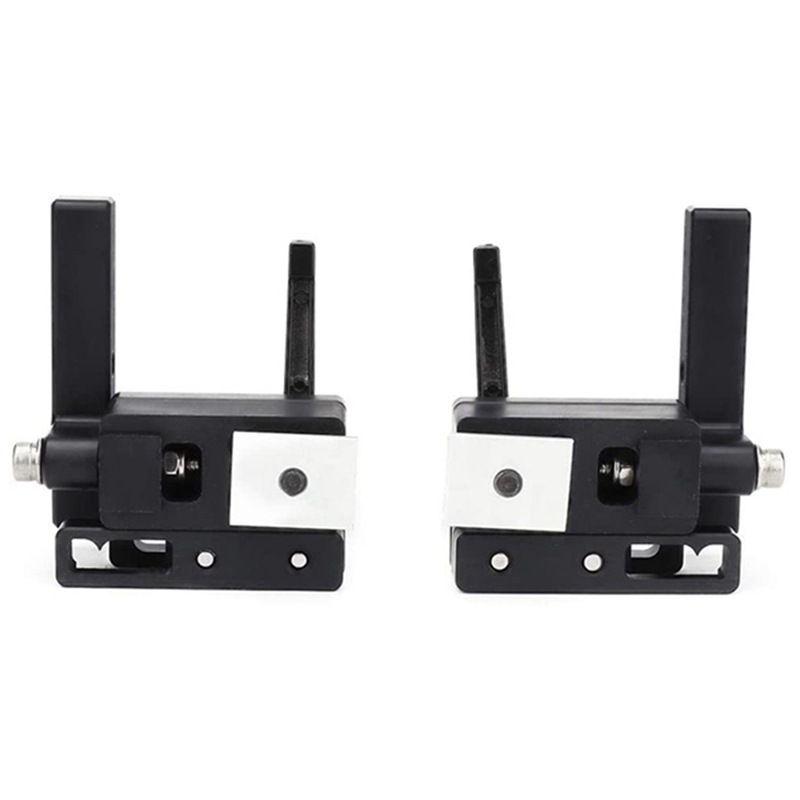 2PCS Left and Right Hand T-Shaped Track Groove Miter Locator Track Woodworking Locator Groove Track Stop