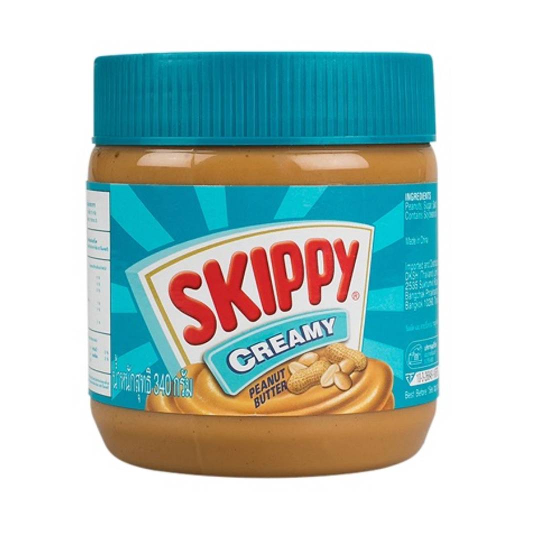 JIF Creamy Peanut Butter OMEGA3 DHA จิฟ เนยถั่ว ชนิดละเอียด โอเมก้า3