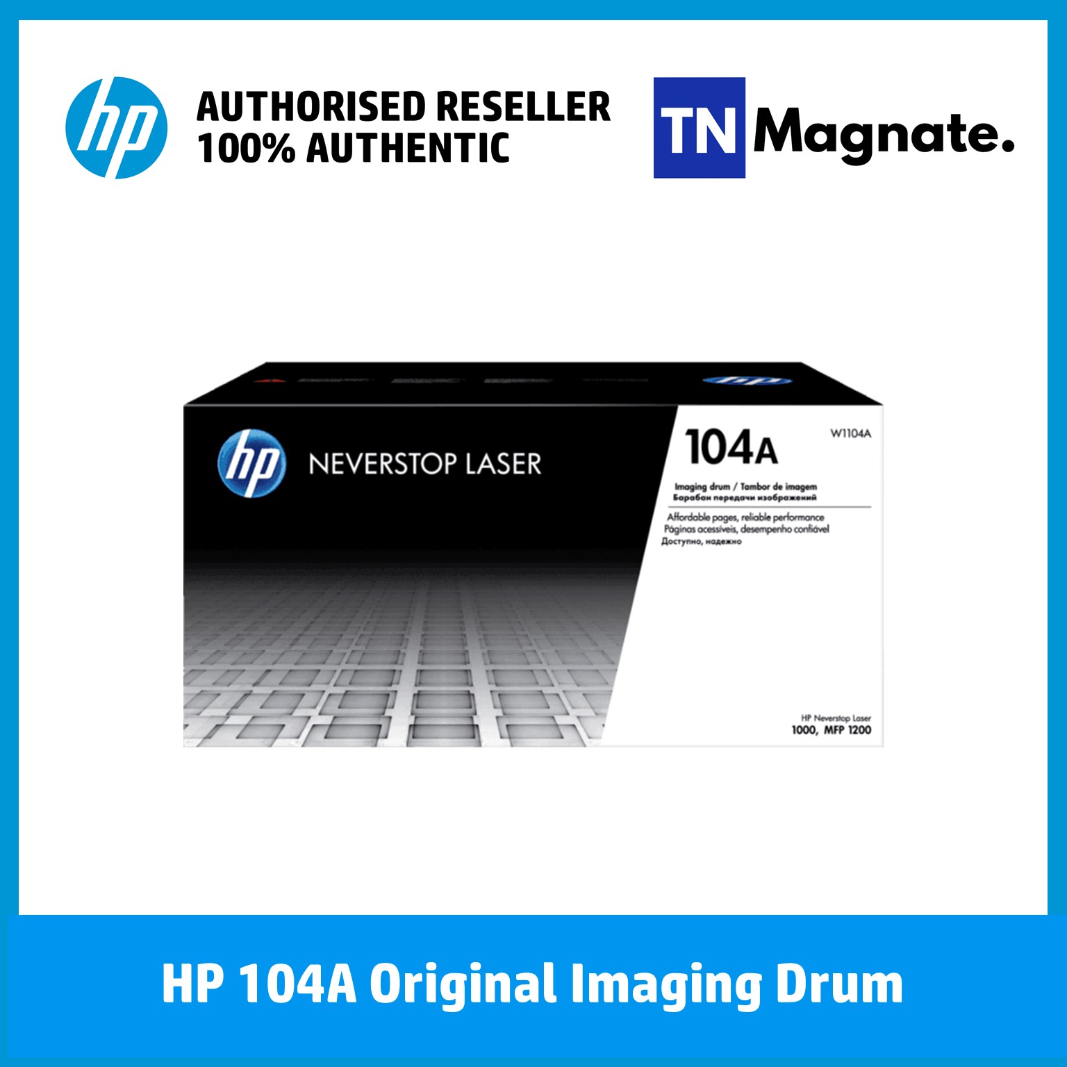 สินค้าแนะนำ [ดรัม] HP 104A [W1104A] Neverstop Original Imaging Drum ...