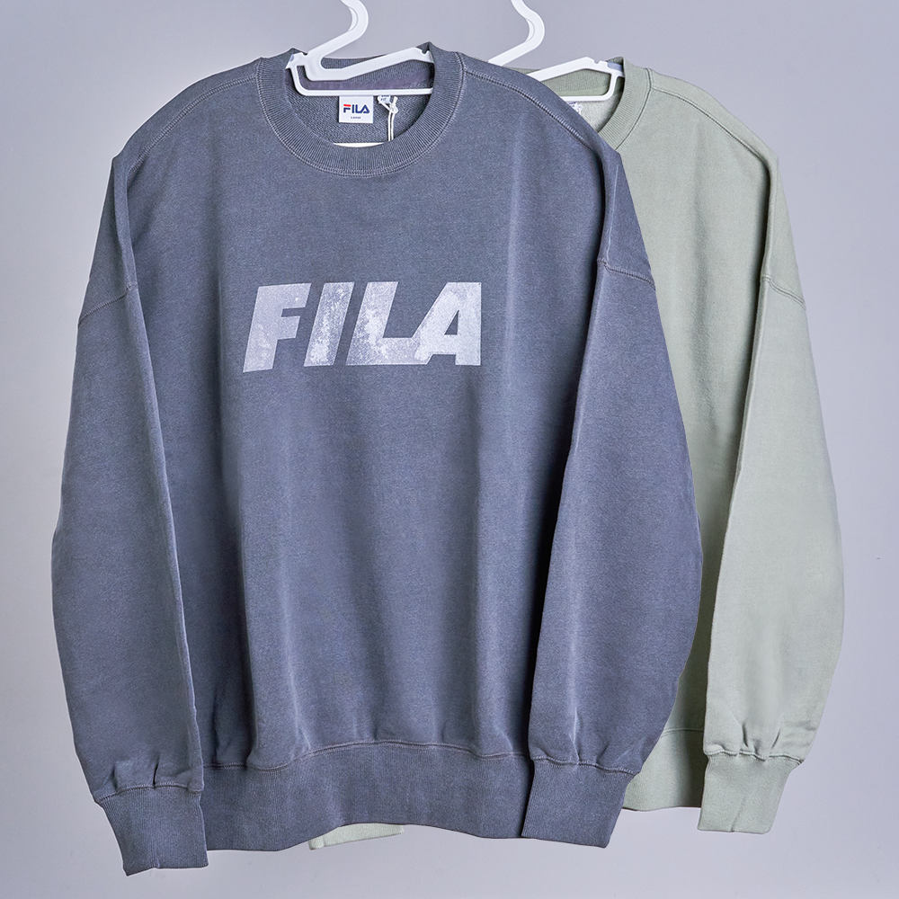 Grey cheap fila sweater