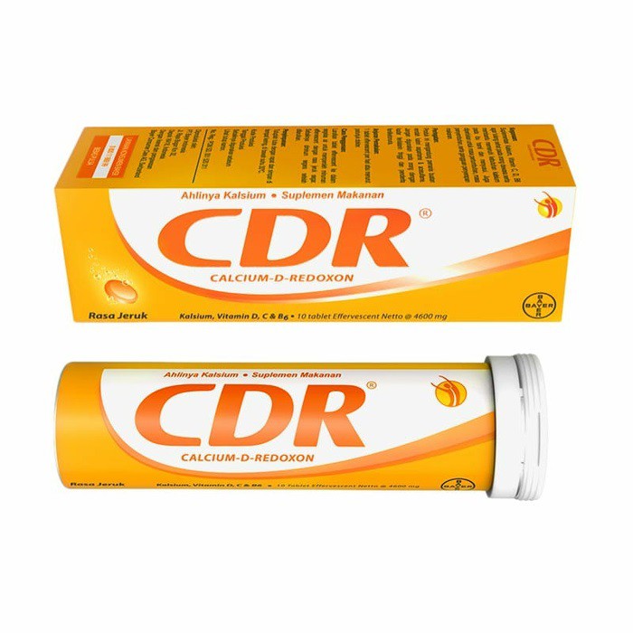 CDR แคลเซียม ซี เม็ดฟู รสส้ม จำนวน 15เม็ด