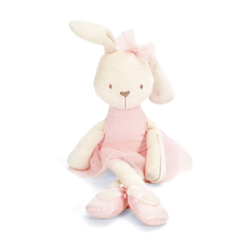 ส่งฟรี ตุ๊กตากระต่ายเน่า ตุ๊กตาเด็กขาวชุดชมพู มีเก็บปลายทาง โดย MSleepToys
