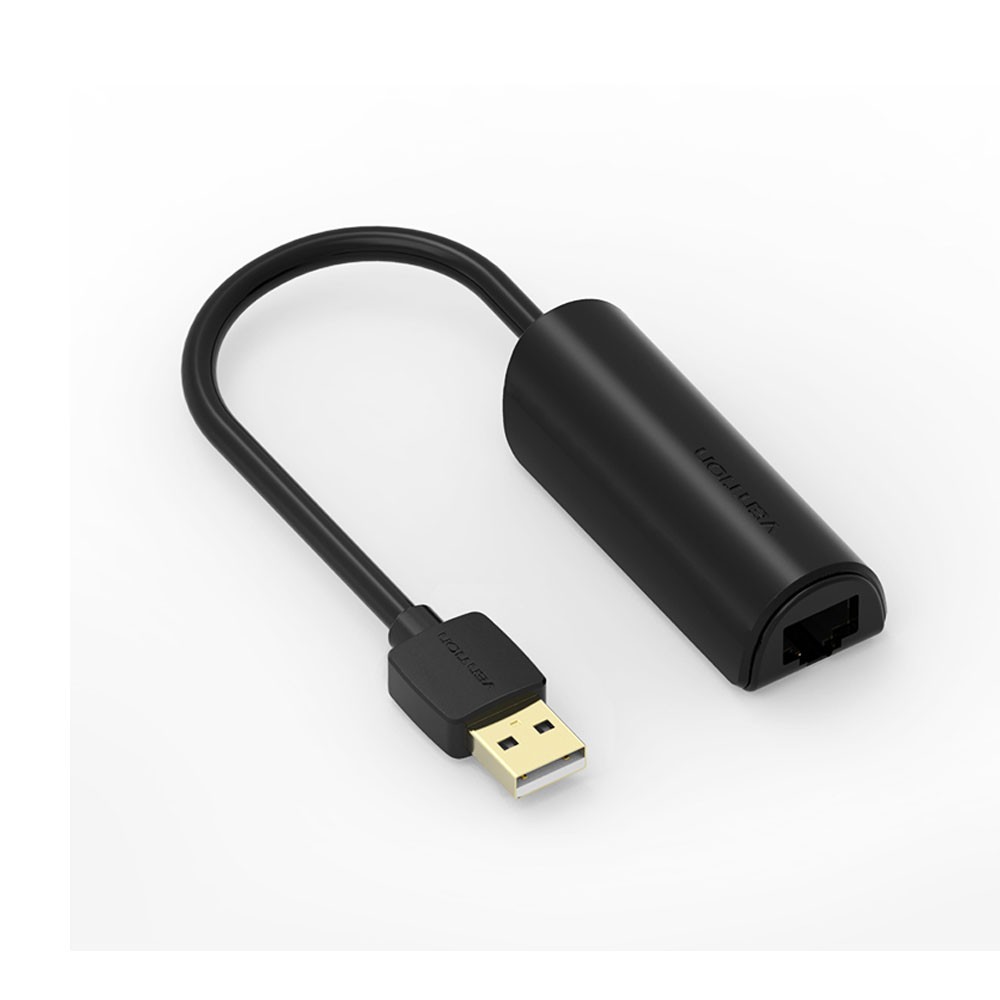(ของแท้) VENTION USB2.0 to 100Mbps Ethernet Adapter 0.15M