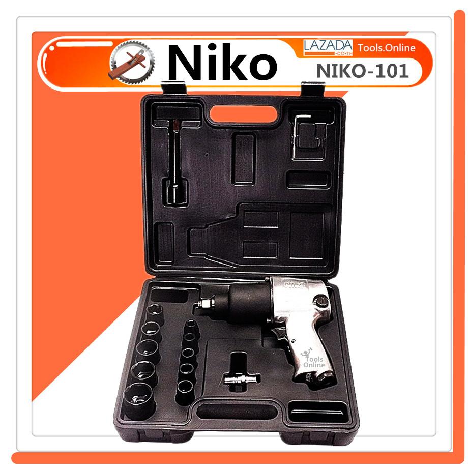 NIKO บล็อกลม 1/2  4หุน NIKO-101 ค้อนคู่ บล็อคลม บ๊อกลม