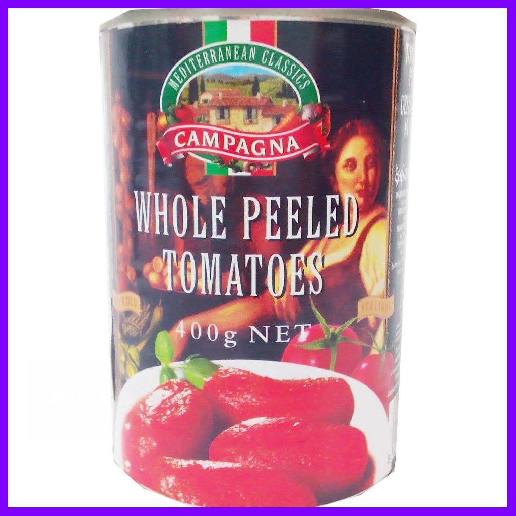 ของดีคุ้มค่า Campagna Whole Peeled Tomatoes 400g ด่วน ของมีจำนวนจำกัด