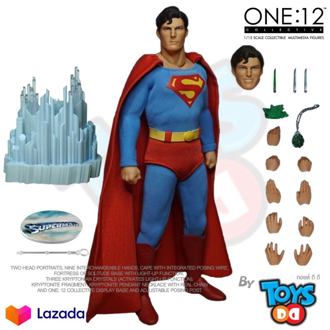 Mezco ONE:12 COLLECTIVE Superman - 1978 Edition | Lazada.co.th