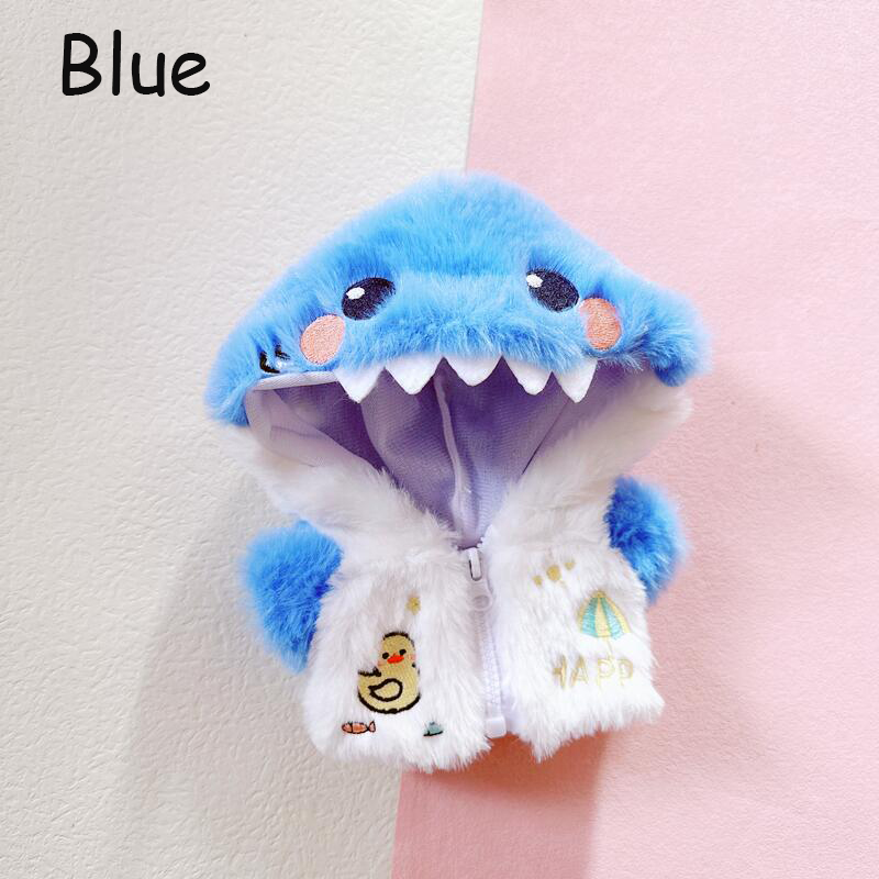 Genuine 20CM Cotton Doll Clothes Replaceable Coat Fox Rabbit Zipper Jacket K-Pop Idol Twice INITO1 Got7 Jackson Wang Graduation Gifts
