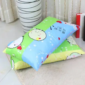 Kindergarten Cartoon Cute Cotton Pillowcase Cotton Zip Students