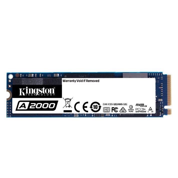 Free Shipping KINGSTON 500 GB SSD (เอสเอสดี) A2000 PCIe/NVMe M.2 2280 (SA2000M8/500G) บริการเก็บเงินปลายทาง
