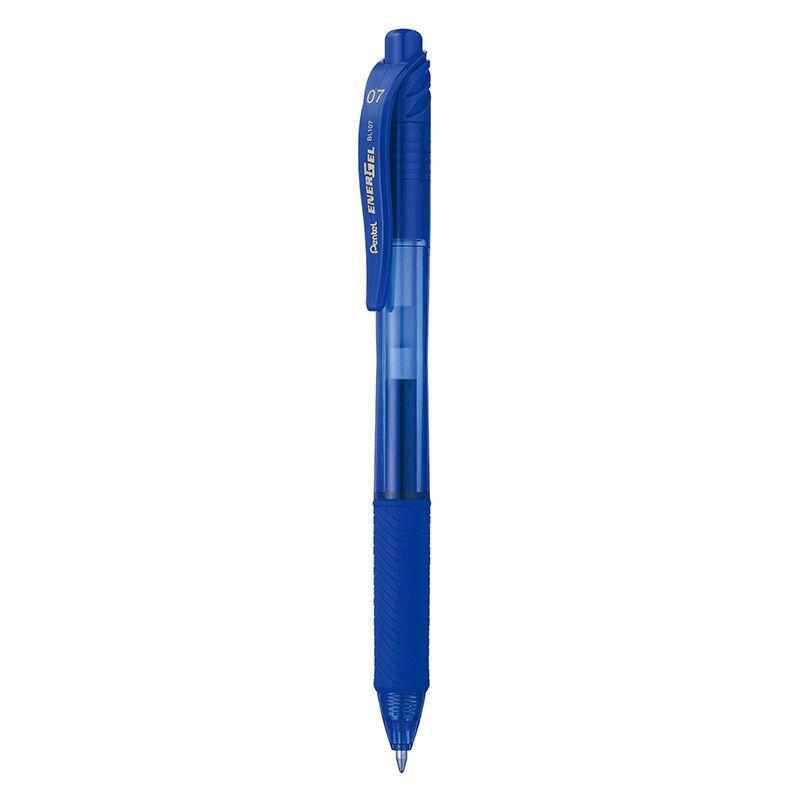 Electro48 เพนเทล ปากกาหมึกเจล รุ่น Energel X BL107-CX ขนาด 0.7 มม. หมึกเจลสีน้ำเงิน