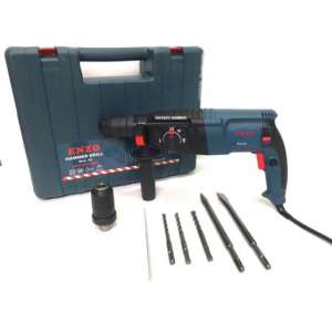 ดูภาพ ENZO สว่านเจาะกระแทกโรตารี่ ขนาด 26mm. รุ่น ENZO 2-26DFR เพิ่มเติม ENZO สว่านเจาะกระแทกโรตารี่ ขนาด 26mm. รุ่น ENZO 2-26DFR