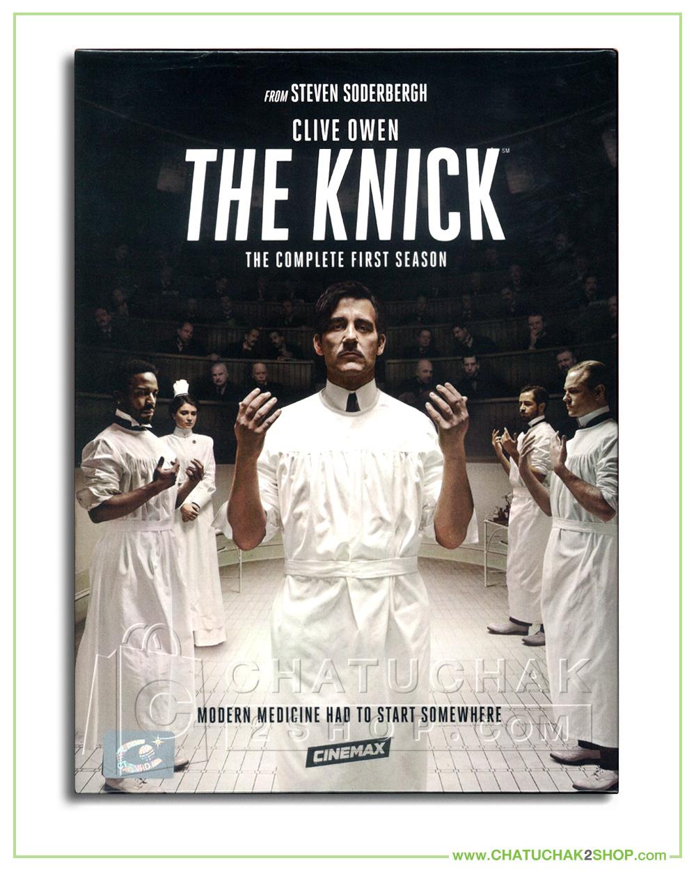 หมอพันธุ์ซ่าส์ผ่าทะลุโลก ปี 1 (ดีวีดี ซีรีส์ (4 แผ่น)) / The Knick : The Complete 1st Season DVD Series (4 discs)