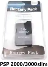 ภาพขนาดย่อของภาพหน้าปกสินค้าแบต PSP รุ่น 2000 3000 Slim 3600mah (PSP Battery 2000 3000 สลิม)(แบต PSP รุ่น 2000 3000 Slim)(แบต PSP)(แบตเตอร์รี่ PSP) จากร้าน Save Baht Shop บน Lazada