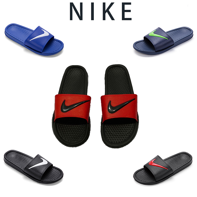 SIZE40-45 5สีให้เลือก รองเท้าแตะ รองเท้าแตะแบบสวม ใส่ได้ทั้งชายและหญิง Nike