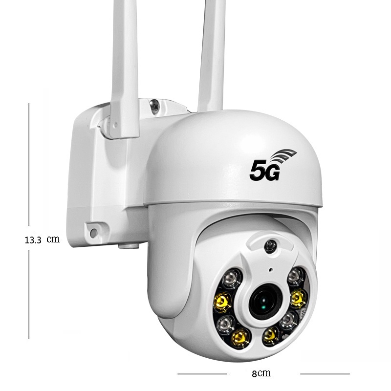 5G 5ล้านพิกเซล MINI Ptz Outdoor WIFI Ip Camera HD 5MP IP Security ...