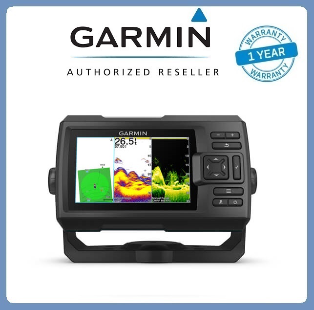 เครื่องหาปลา-GPS รุ่น Garmin Striker Vivid 5cv เมนูไทย แถมฟรี เสื้อยืดแขนยาว