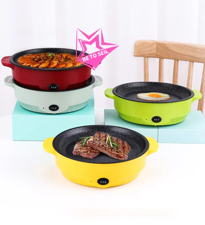 กระทะเคล อบ กระทะไฟฟ า กระทะเคล อบห นอ อนไฟฟ า กะทะเคล อบ ขนาด 22 ซม ร น Ys 22 Lazada Co Th