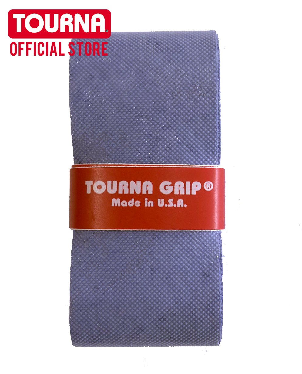 TOURNA GRIP OverGrip กริปพันด้ามเทนนิส แบดมินตัน กอฟท์ แบบแห้ง Blue- 1 XL ชิ้น  for Tennis & Badminton