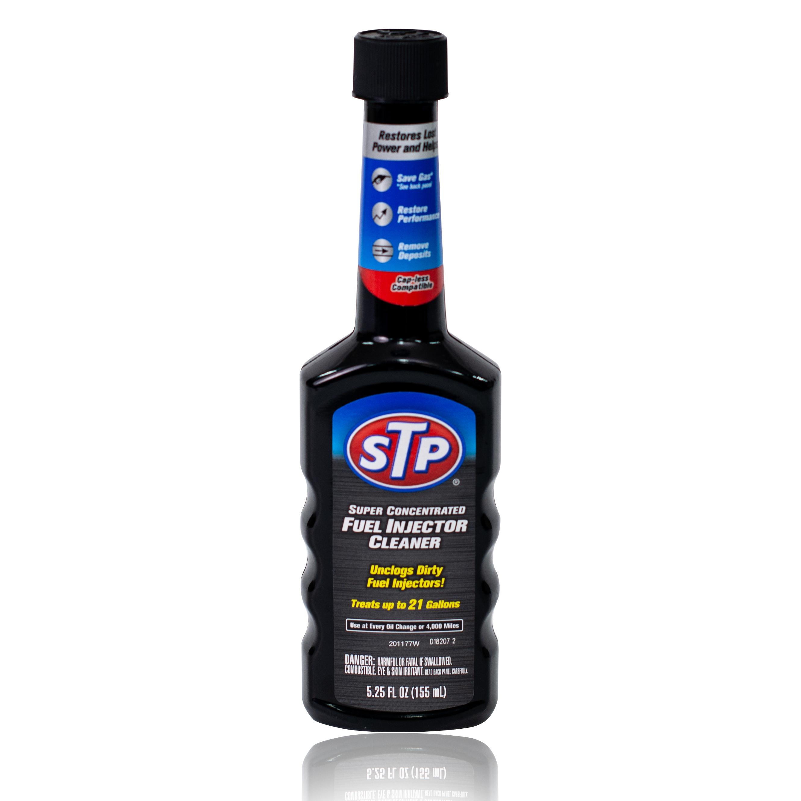 STP FUEL INJECTOR CLEANER น้ำยาล้างหัวฉีด น้ำยาทำความสะอาดหัวฉีด เบนซิน (สูตรเข้มข้น) รุ่น 78575/1 ขนาด 155 ml.