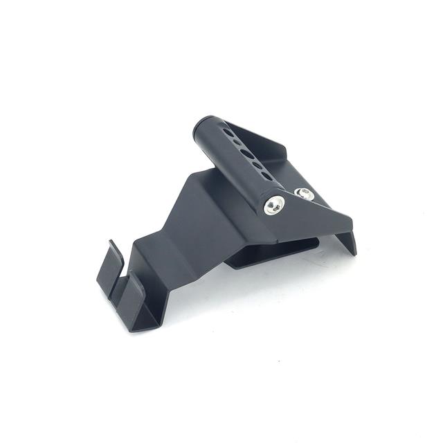 Motorcycle Black Helmet Hook Luggage Clamp Bag Holder Hanger GPS Mount