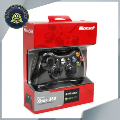 จอย XBox 360 แบบมีสาย สำหรับเล่นกับคอม และเครื่อง Xbox 360 (Xbox controller)(จอยคอม Xbox)(จอย X-Box 360)