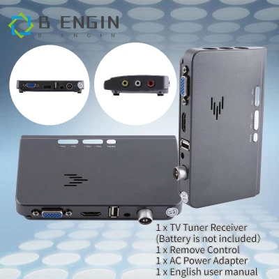 【มีของพร้อมส่ง】COD Digital 1080P HD TV Box Tuner Receiver Converter Remote Control With VGA Port