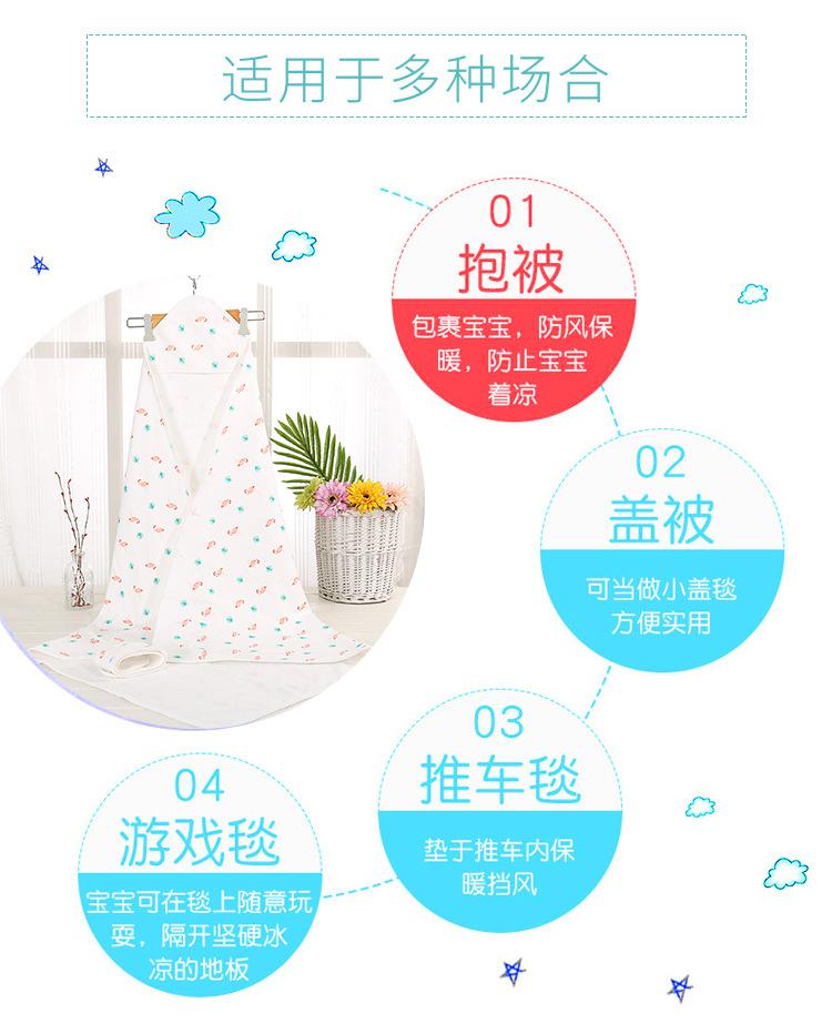 YXYL.Studio Newborn baby swaddle wrap parisarc cotton soft infant newborn baby products Blanket