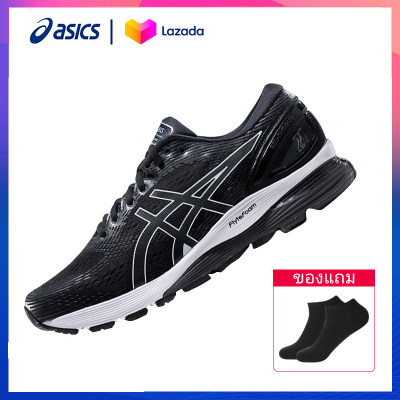 ?official product?ASICS GEL-NIMBUS 21 รองเท้าผ้าใบวิ่งผู้ชายสีดำ 1011A169