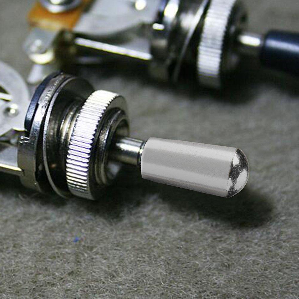 3Pcs Guitar Switch Tip, 3 Way Toggle Switch Knob Tip Cap Copper For Lp Epi Electric Guitar