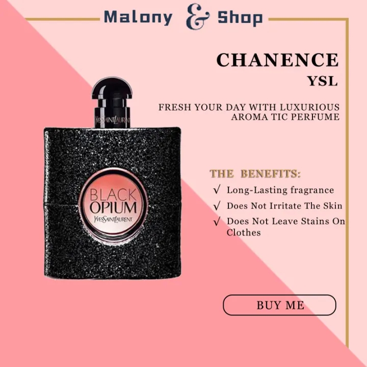 100 น้ำหอมแท้ Yves Saint Laurent Black Opium EDP 90ml YSL น้ำหอมผู้หญิง