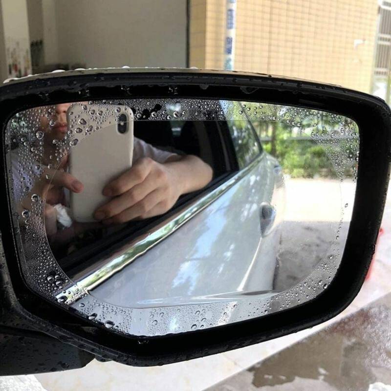 BlueOutlet waterproof car window film แผ่นฟิล์มกันน้ำติดกระจกมองข้างรถยนต์