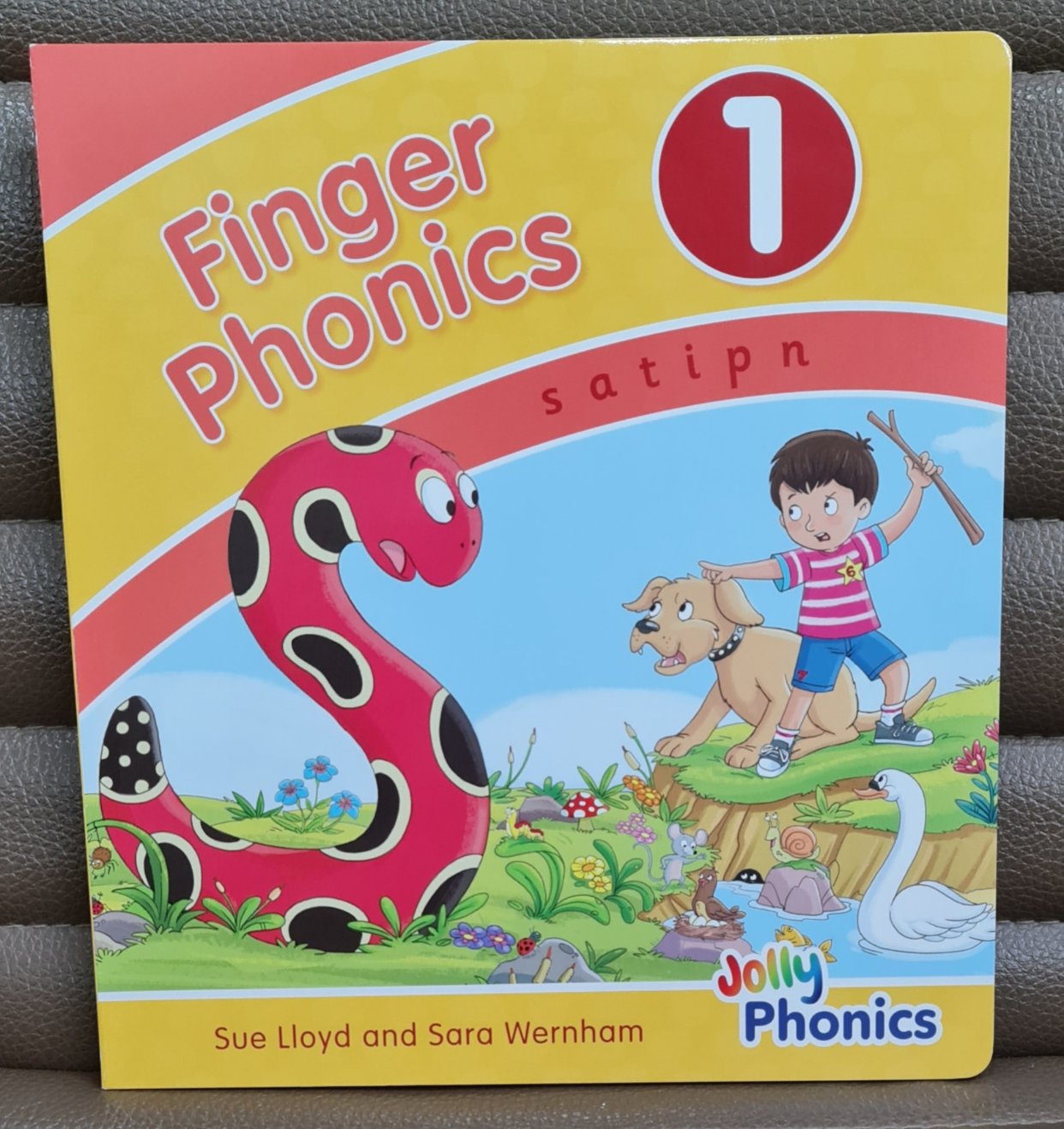 Jolly Phonics Finger Phonics 1-7 全巻セット Finger Phonics Books 1-7: in Precursive Letters (British