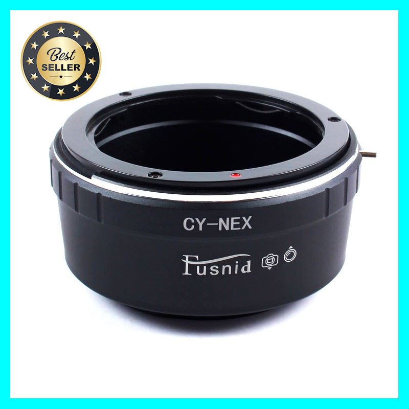 CY-NEX Adapter Contax Yashica Mount Lens to Sony NEX E FE Mount Camera เลือก 1 ชิ้น อุปกรณ์ถ่ายภาพ กล้อง Battery ถ่าน Filters สายคล้องกล้อง Flash แบตเตอรี่ ซูม แฟลช ขาตั้ง ปรับแสง เก็บข้อมูล Memory card เลนส์ ฟิลเตอร์ Filters Flash กระเป๋า ฟิล์ม เดินทาง