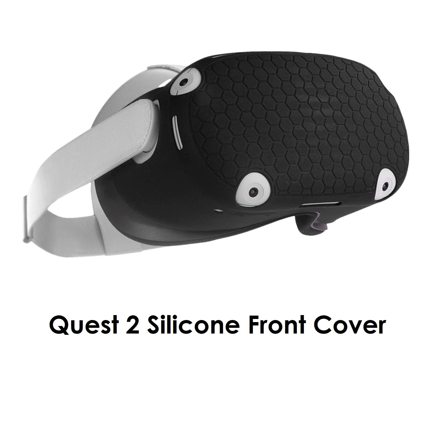 Quest 2 Accessories — Silicone Front Cover for Oculus Quest 2 — ซิลิโคนกันกระแทกและรอยขีดข่วนสำหรับตัวแว่น Quest 2 ทั้งตัว