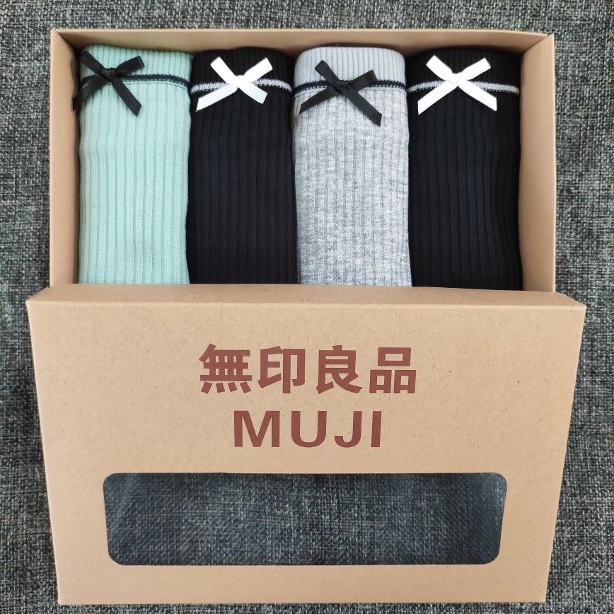 Article 5 discount with muji underwear in the little girl pure