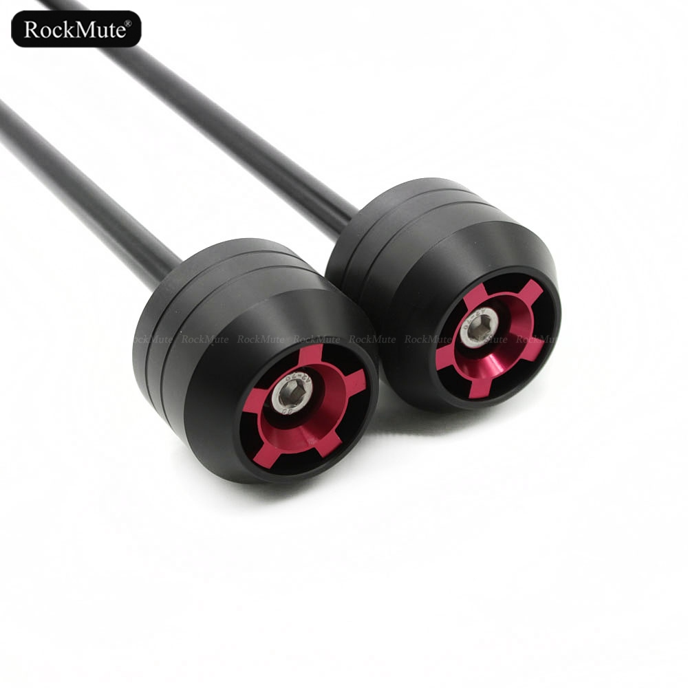 Front/Rear Wheel Axle Fork Sliders For Yamaha MT 10 FZ 10 2016 2020