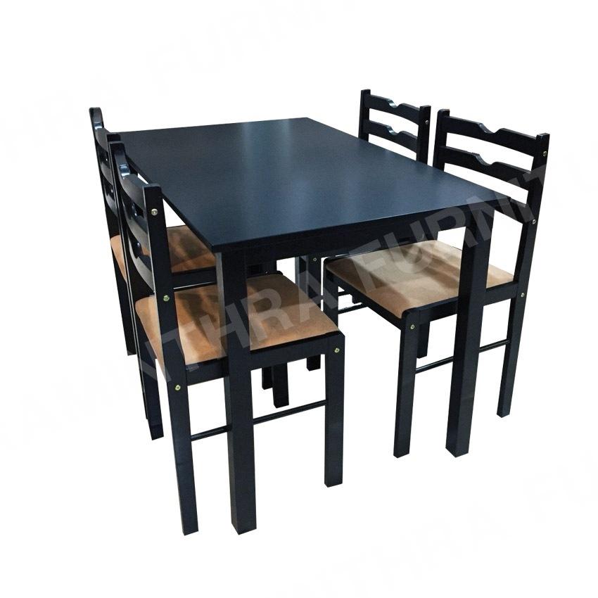 RF Furniture ชุดโต๊ะอาหาร 4 ที่นั่ง รุ่นประหยัด Dining Table