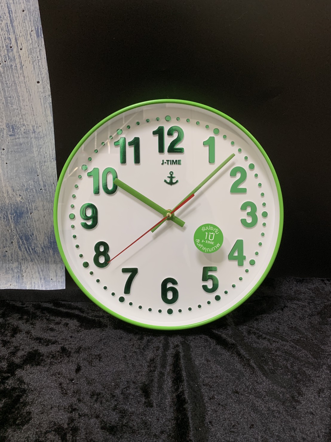 [พร้อมส่ง/มี6สี] นาฬิกาแขวน รุ่น JW-2002 นาฬิกาติดผนัง ทรงกลม สวยหรู หน้าปัดกระจก มองเห็นตัวเลขชัดเจน นาฬิกา ขนาด 11 นิ้ว