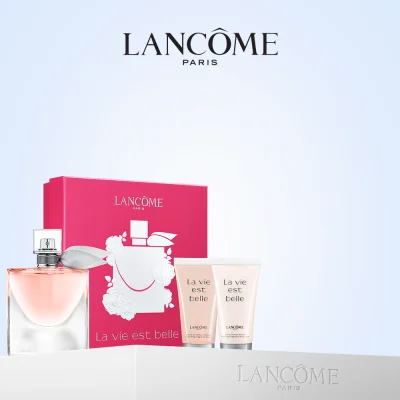LANCÔME LA VIE EST BELLE EAU DE PARFUM 50 ML FRAGRANCE SET Happiness limited edition fragrance set