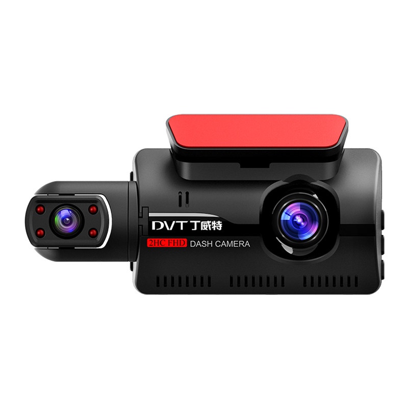 เครื่องบันทึกการขับขี่ Driving recorder Ding witt บันทึกการขับขี่รถยนต์ภายในและภายนอก HD กล้องด้านหน้าไร้สาย2020ใหม่2Kพิ