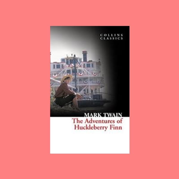 หนังสือนิยายภาษาอังกฤษ The Adventures of Huckleberry Finn ชื่อผู้เขียน Mark Twain
