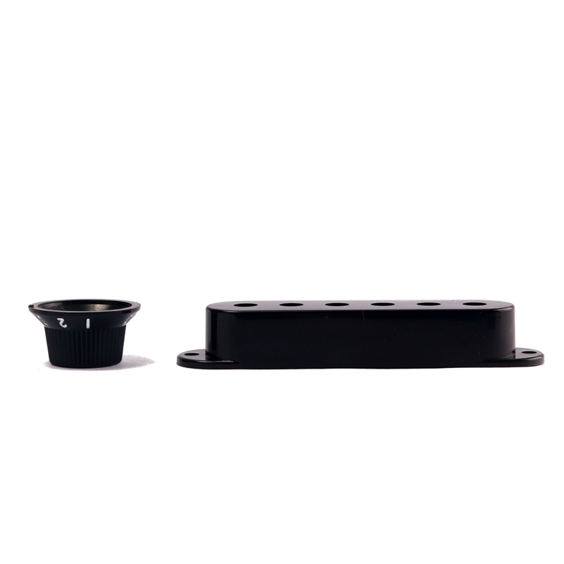 [QAS STORE] 3Pcs Durable Guitar Pickup Cover Volume Tone Knobs Switch Tip Parts Set