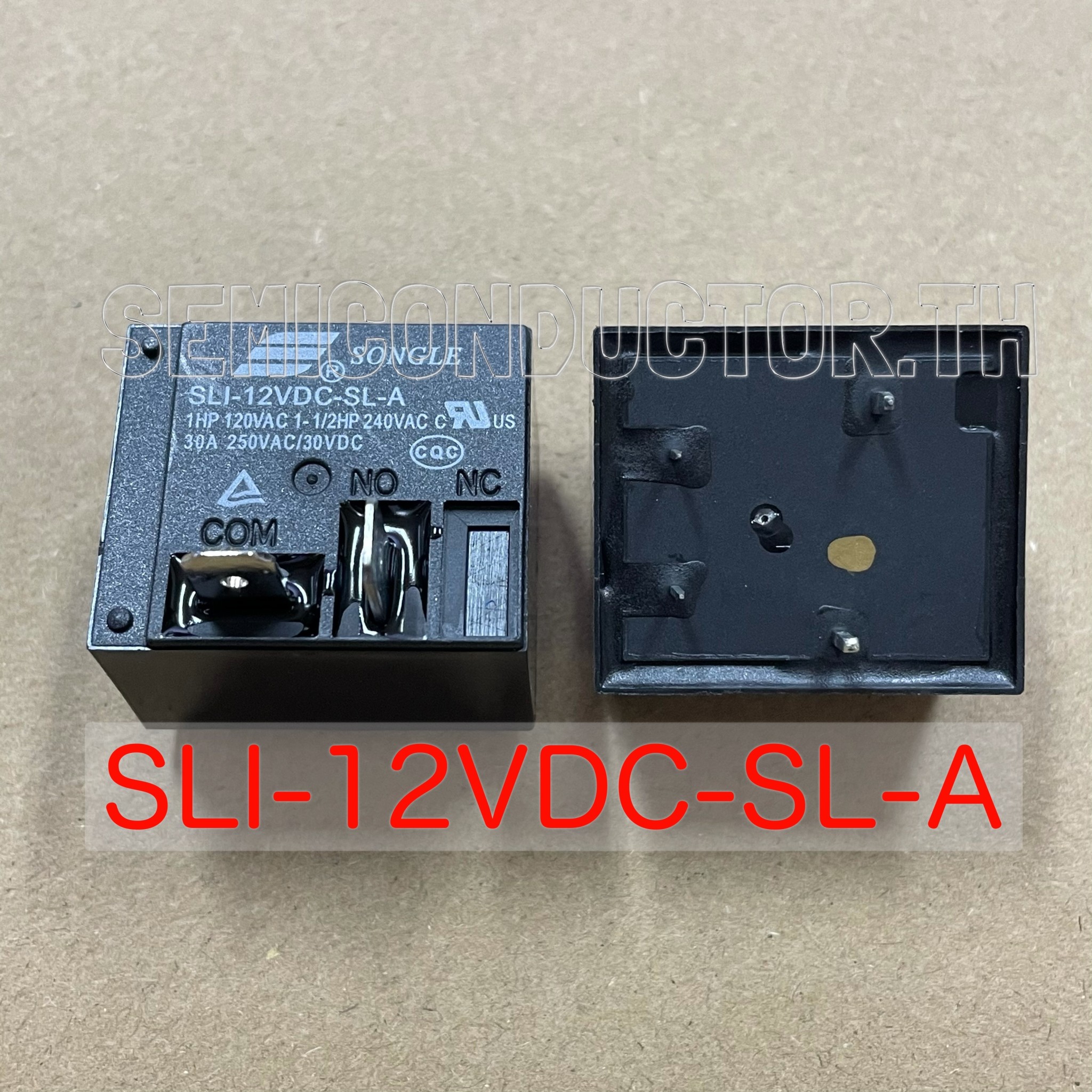 10 Relè Di Potenza SONGLE SLI-12VDC-SL-A 12V 30A 250VAC 4 Pin - Nuovi - Foto 1