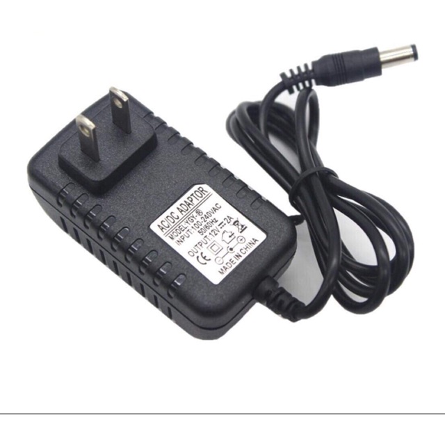 (Promotion+++) อะแดปเตอร์ Adapter 12V 2A 2000mA หม้อแปลง อแดปเตอร์แปลงไฟ หม้อแปลงกล้องวงจรปิด 5.5*2.1mm (Black) ราคาถูก หม้อแปรง ช๊อตปลา หม้อแปรงไฟฟ้า หม้อแปรงไฟรถยนต์ หม้อแปรงไฟบ้าน
