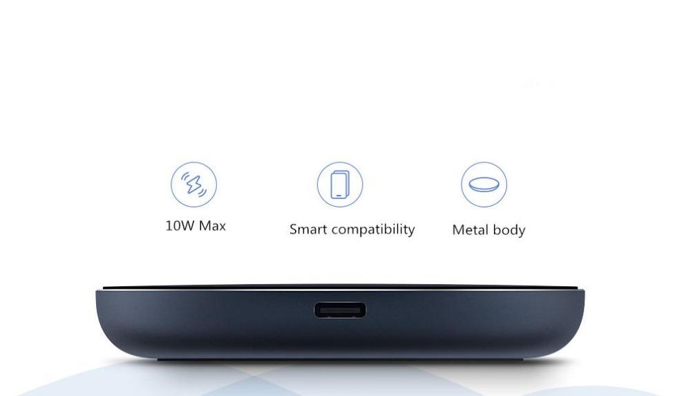 Xiaomi-WPC01ZM อุปกรณ์ชาร์จโทรศัพท์แบบไร้สาย Quick Charge Qi Wireless ...